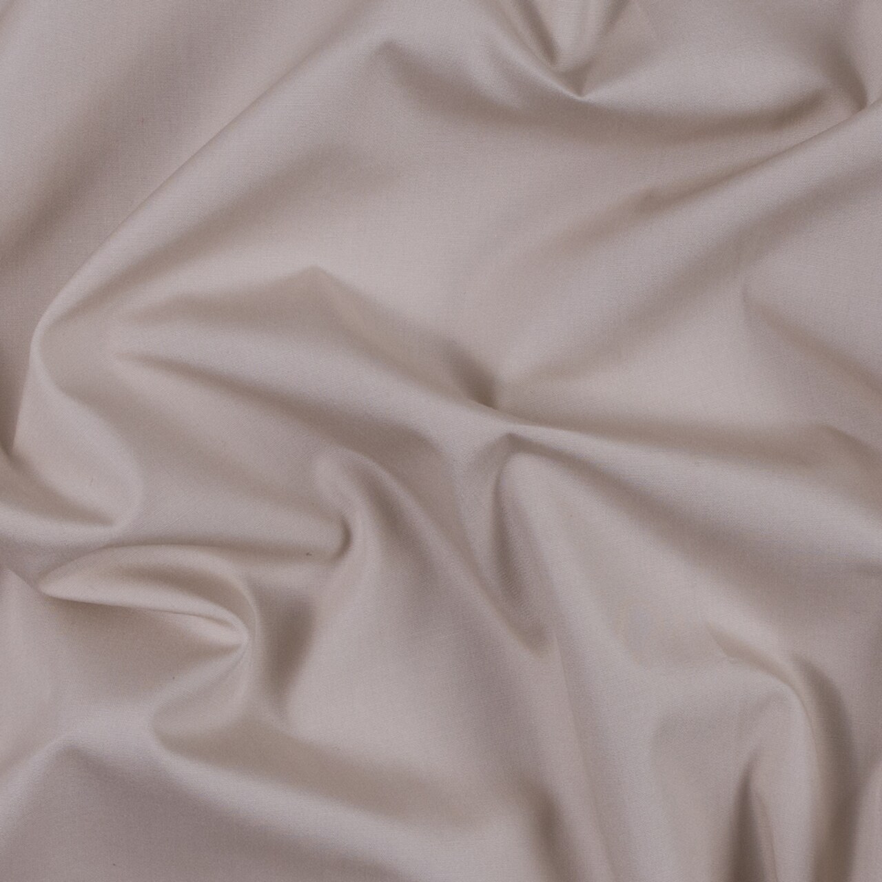 1 Yard Beige Pima Cotton Broadcloth Fabric for Premium Shirting